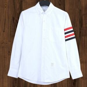 Thom Browne Men's White Long Sleeve